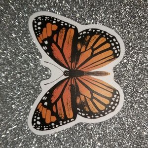 NATURE WATERPOOF Sticker Butterfly